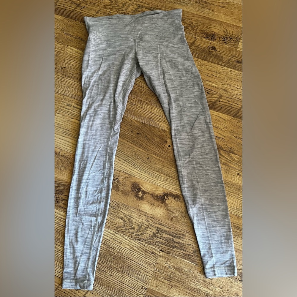 Lululemon align leggings size 8 full length no piling in crotch
